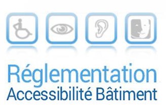 Logo Réglementation Accessibilité Bâtiment